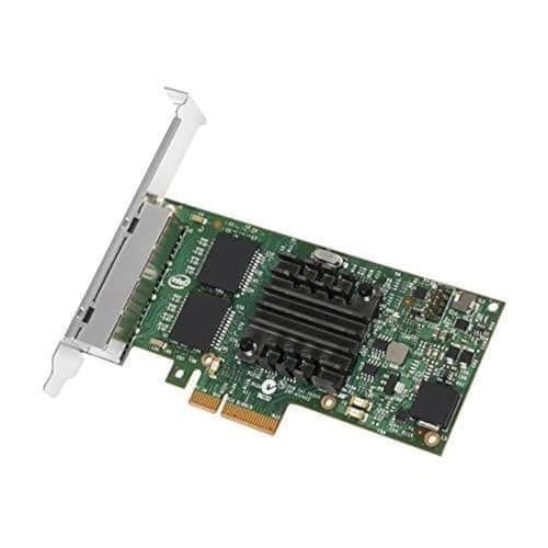 Intel Ethernet Server Adapter I350-T4 - PCI Express 2.1 x4-4 Port(s) - 4 x Network (RJ-45) - Twisted Pair - Low-Profile, Full-Height - Bulk I350T4V2BLK OEM (IntelI350T4V2BLK)