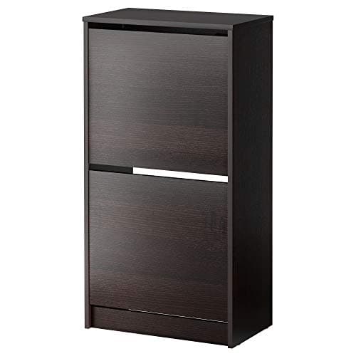 HEMNES white, Shoe cabinet with 4 compartments, 107x101 cm - IKEA UK