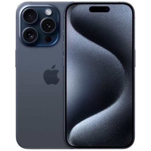 Apple iPhone 15 Pro Max, 256GB, Natural Titanium - Unlocked (Renewed)