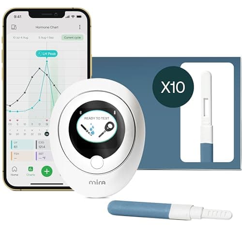 Mira Fertility Plus Analyzer Replacement E3G + LH Test Wands, 20 Ovulation Tests