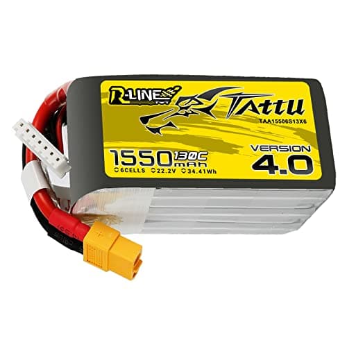 Batterie 6S 1550mAh 130C TATTU R Line V4.0