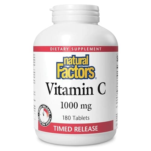 Natural Factors Vitamin C 1000mg Plus Bioflavonoids & Rosehips 90 ...