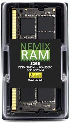 Samsung 32GB DDR4 3200MHz ECC SO-DIMM (M474A4G43AB1-CWE)
