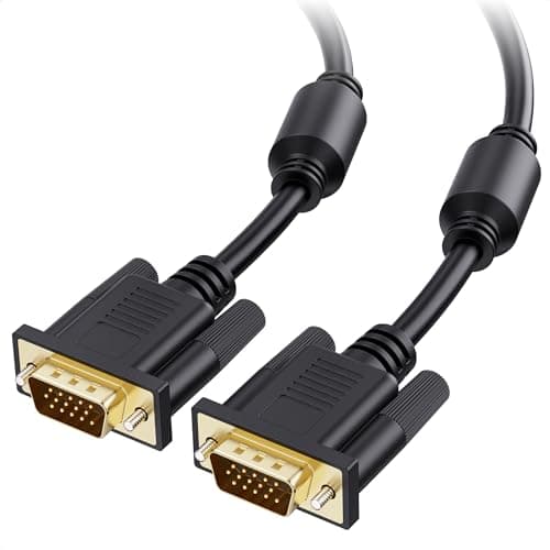 Cable Matters VGA to VGA Cable with Ferrites (SVGA Cable) 10 Feet