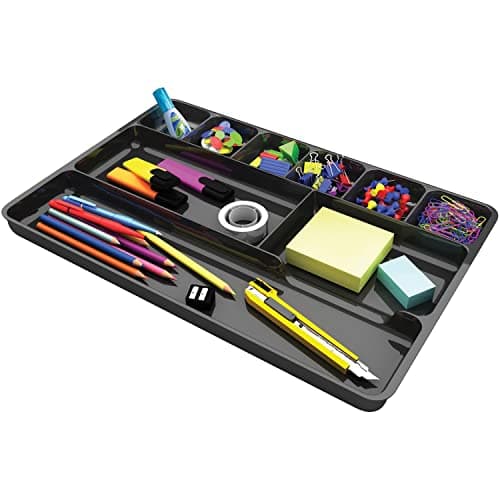 Deflecto Sustainable Office Drawer Organizer 1" Height x 14" Width x 9 ...