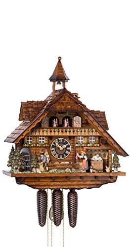 Hönes horloge à coucou 8 jours de la Forêt-Noire