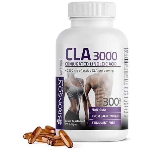 CLA 3000 Conjugated Linoleic Acid Extra High Potency - 3,000 mg ...