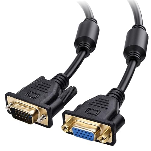 Cable Matters VGA Extension Cable (VGA Cable Male to Female) - 6 Feet ...