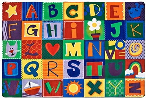 Carpets for Kids Toddler Alphabet Blocks Rug