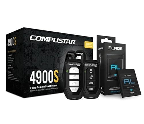 NEW Compustar CSX1900S 2-Way Remote Start, 1-Button Remote X1LTE DRONE ...