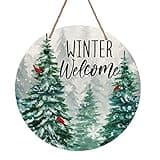 10 Best Winter Welcome Door Signs to Brighten Up Your Entryway ...