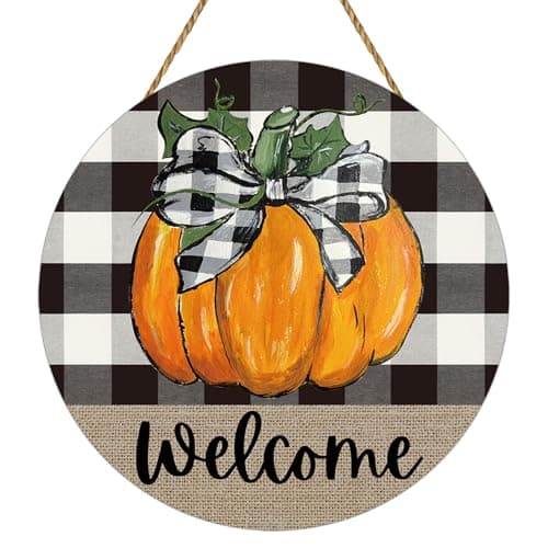 Welcome Door Hanger Farmhouse 18 Inch Door Hanger Welcome - Etsy