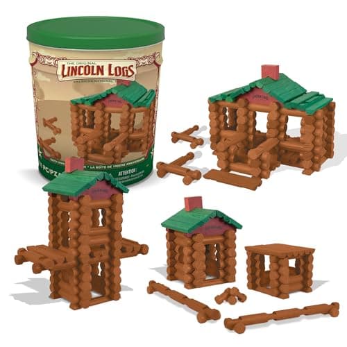 Lincoln Logs Centennial Edition Tin