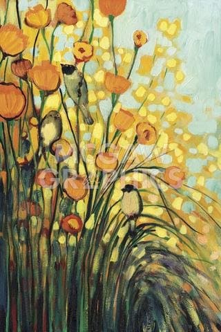 'Wildflower Meadow' by Jennifer Lommers Painting Print on Canvas ...