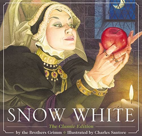 Charles Santore Snow White Coloring Book