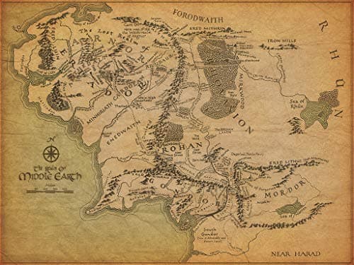 The Realm of Middle Earth Map— wecanvasmx