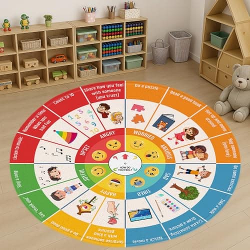 Emotions Interactive Rectangular Carpet