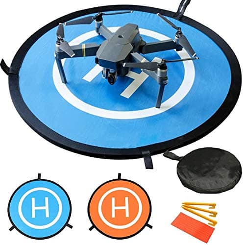 32 Inches Drone and Quadcopter Landing Pad, Waterproof Nylon for All D ...