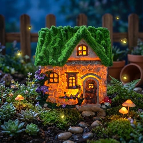 Create a Magical Solar Fairy Garden Cottage