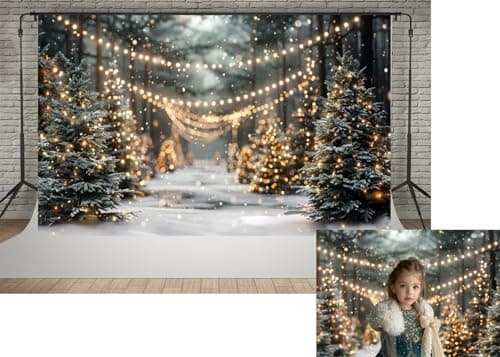 Kate Winter Wonderland Tree Backdrop Designed by Abbas Studio