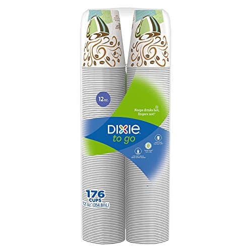 Dixie Perfectouch 12 Oz. Insulated Paper Hot Coffee Cup By Gp Pro ...