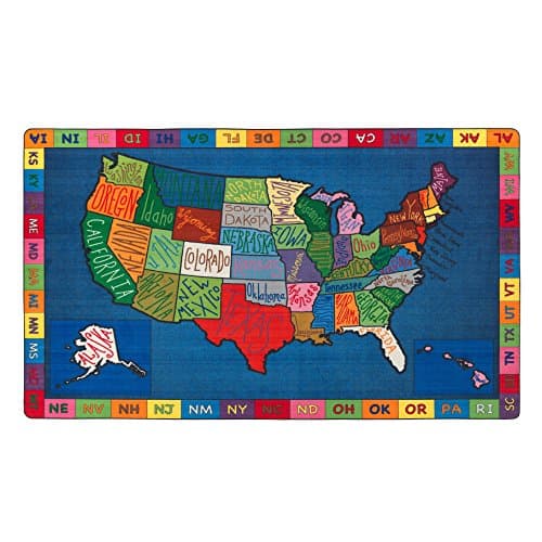 Amazon.com: LTKOUGFAM kids Playmat Car Rug, Kids Play Rugs Town City ...