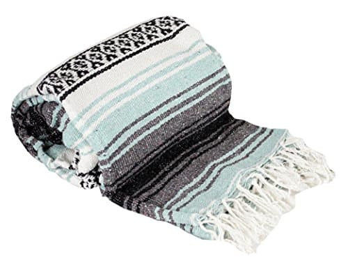 Canyon Creek Authentic Mexican Yoga Falsa Blanket (Orange)