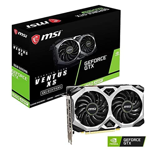 MSI GeFORCE GTX 1660 SUPER VENTUS XS OC 6GB GDDR6 - Graphics Card ...
