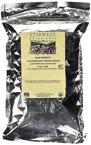 Eleuthero Organic root powder Eleutherococcus (You Ji Wu Jia Fen) 8 oz ...