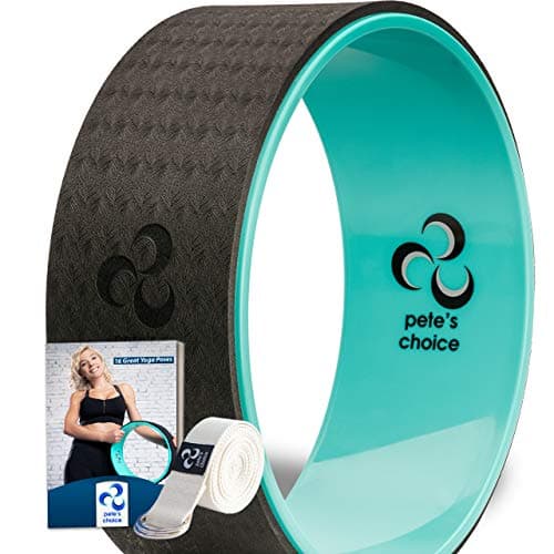 Wooden Yoga Wheel - Unique Mountain Artist Design Made in the USA ...