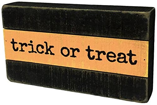 Amazon.com: Primitives by Kathy Halloween Trick Or Treat Chunky Sitter ...