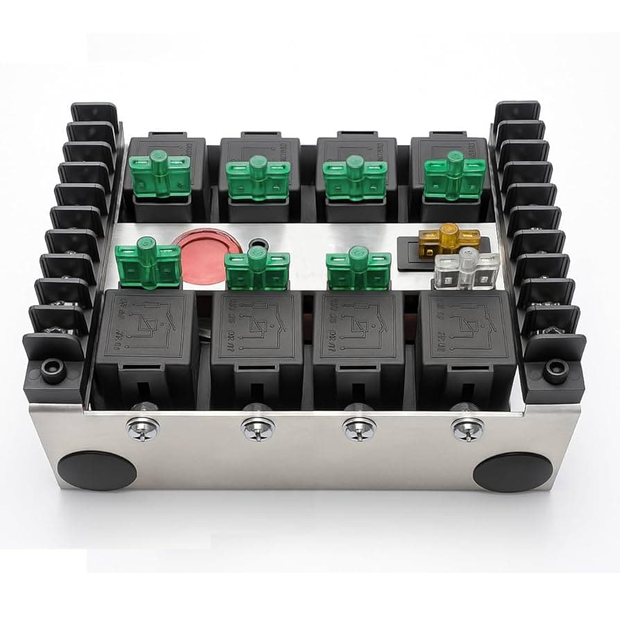 Amazon.com: MGI SpeedWare Fused Relay Panel Box and 12vDC Wiring ...