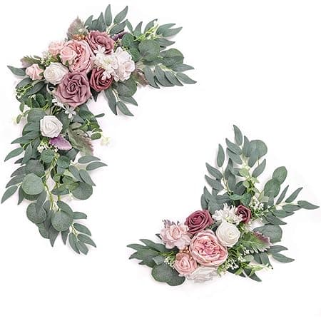 Amazon.com : Ling's Moment Wedding Sign Flower Swag (Pack of 2 ...