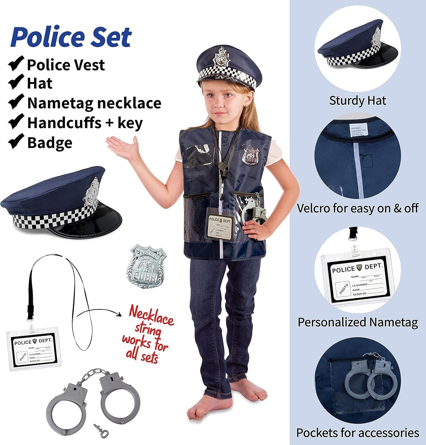 Amazon.com: Born Toys Deluxe Premium Washable Hero and Dress up Trunk ...