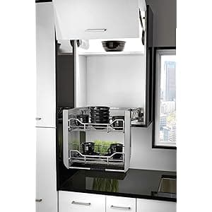 Rev-A-Shelf - 5PD-24CRN - Small Wall Cabinet Pull-Down Shelving System ...