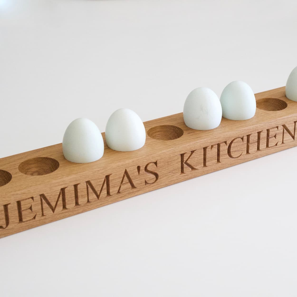 Personalised Wooden Egg Holder | Wooden Egg Tray
