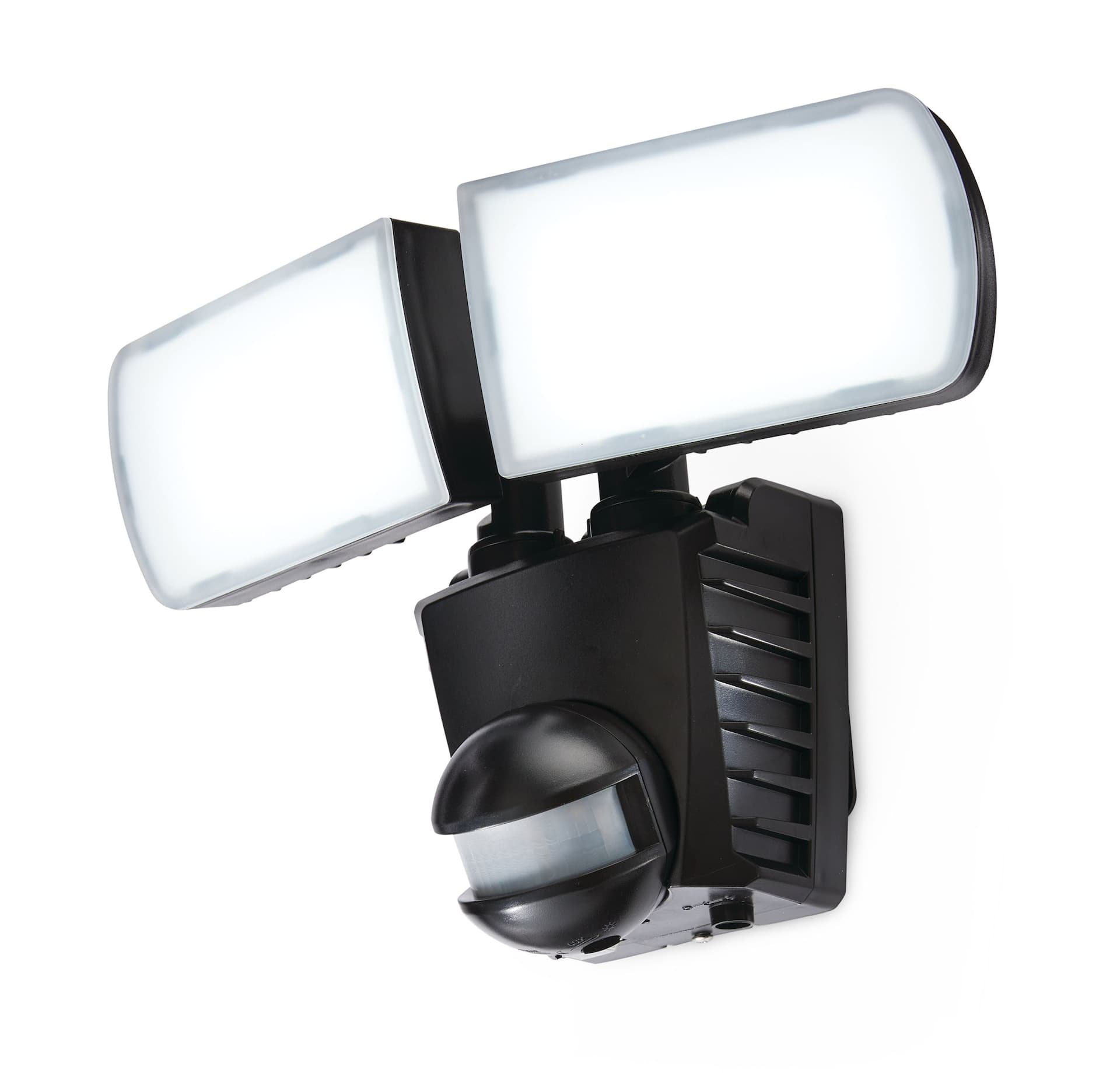 NOMA Solar Powered Motion Sensor Dual LED Security Light, 1200 Lumens ...