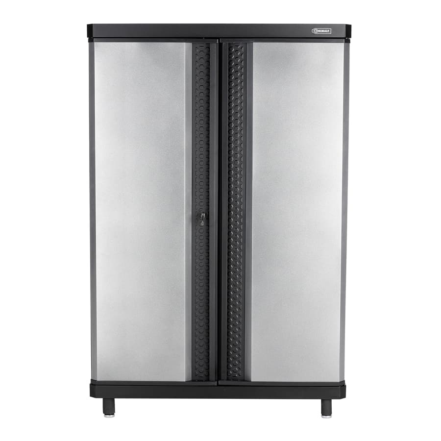 Kobalt 48-in W x 72-in H x 20-in D Steel Freestanding Garage Cabinet at ...