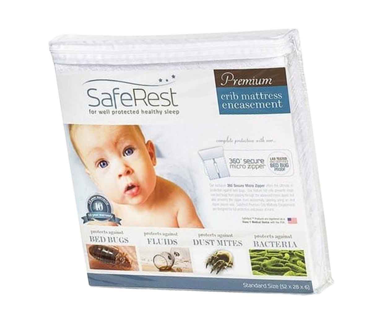 SafeRest – Premium Mattress Protector and Bed Bugs Cover