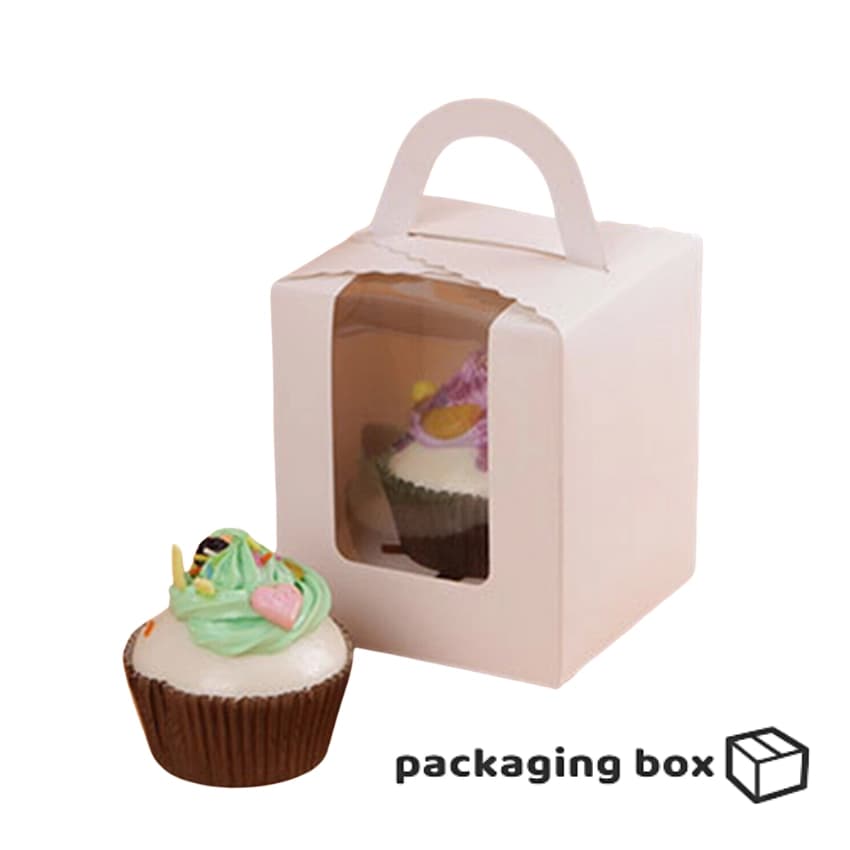 Single Cupcake Boxes - Packaging Box