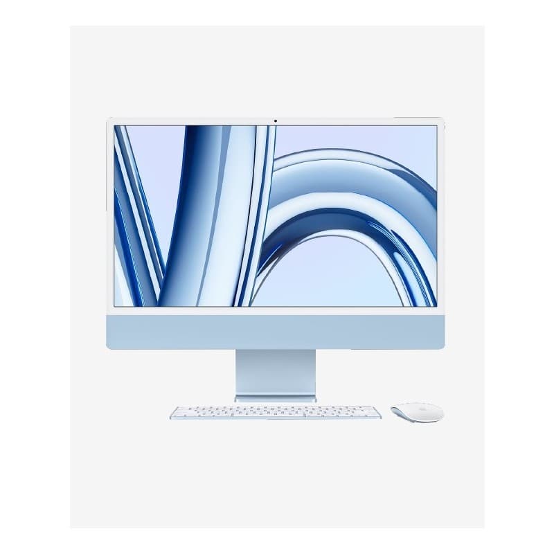 Apple iMac M3 24 pouces 8 Go 256 Go Bleu