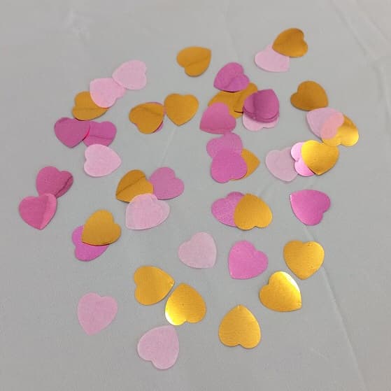 Heart Shaped Confetti - Pixie Party Boutique