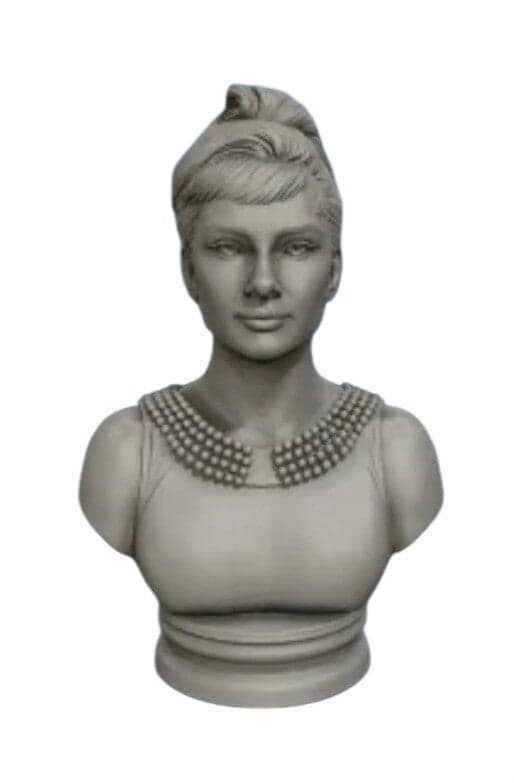 Audrey Hepburn Bust | SCALE 3D WORLD