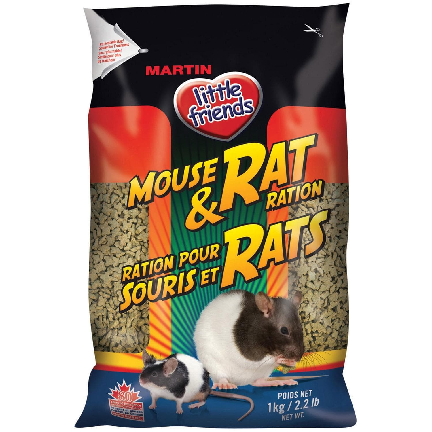 Martin Little Friends - Mouse and Rat Ration - Pet Valu