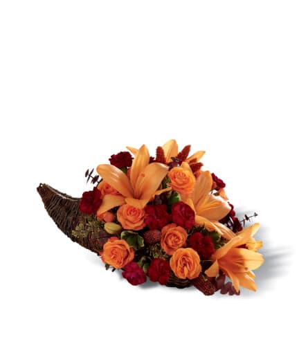 Send The FTD® Harvest Home™ Cornucopia in Belpre, Marietta, OH - Sandy ...