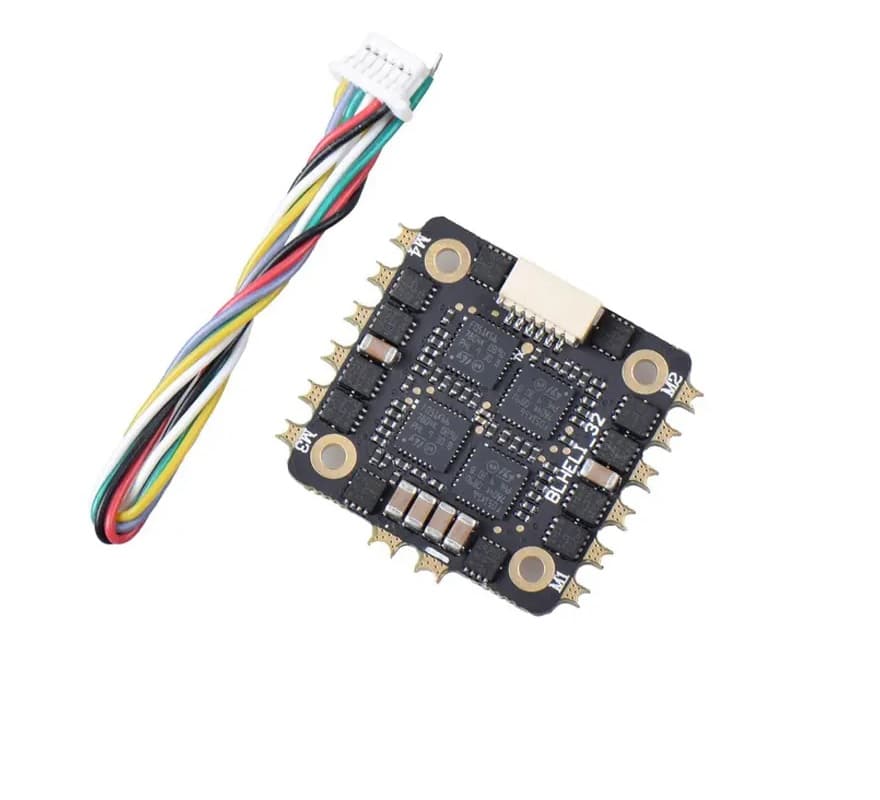 Buy 25A 2-4S BLHeli_32 4 IN 1 Brushless ESC for RC Drone FPV Racing
