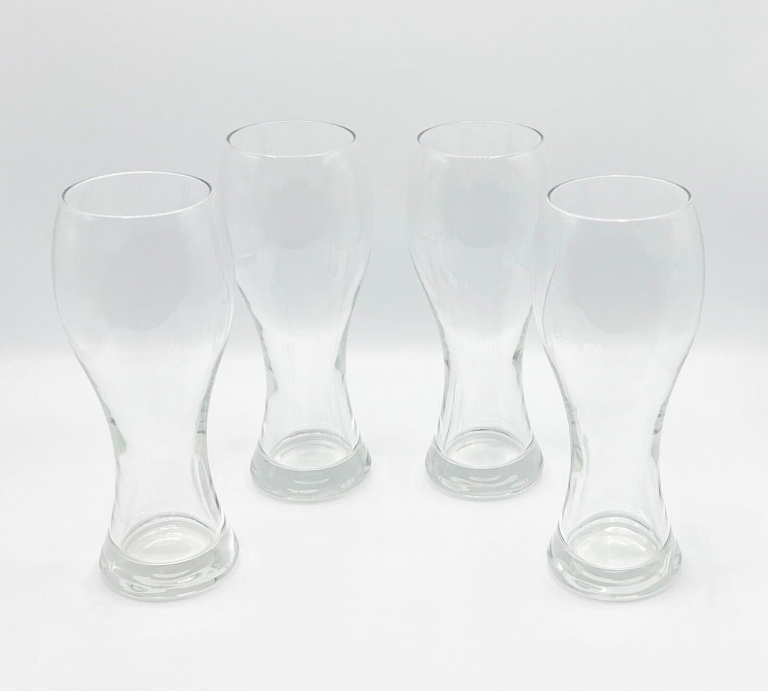 Libbey Craft Brews Wheat Beer Glasses, 23oz / 680ml Pilsner Glasses ...