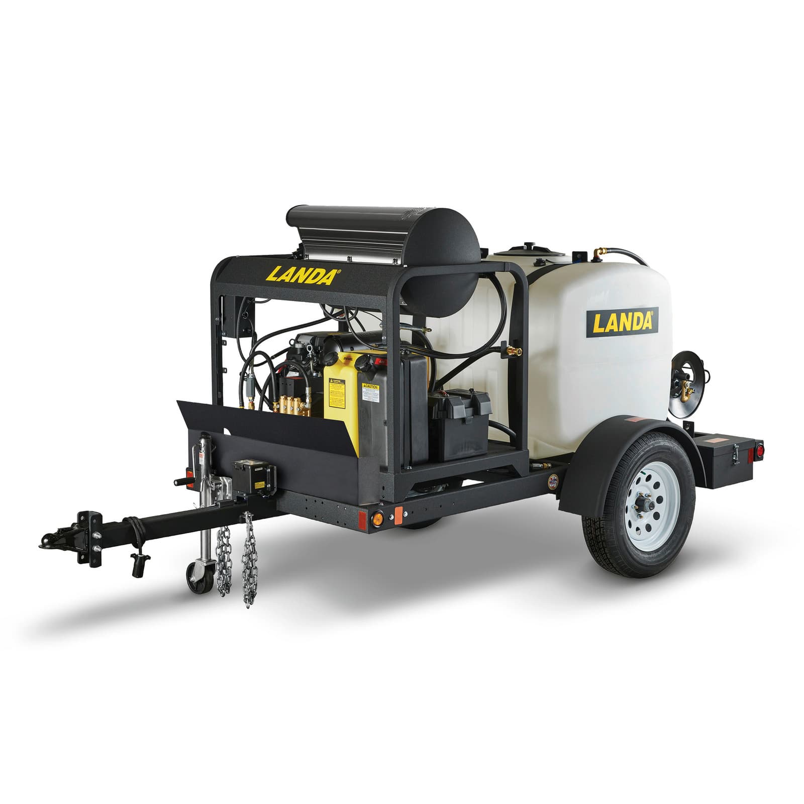 Landa 3500 Single-Axle Pressure Washer Trailer