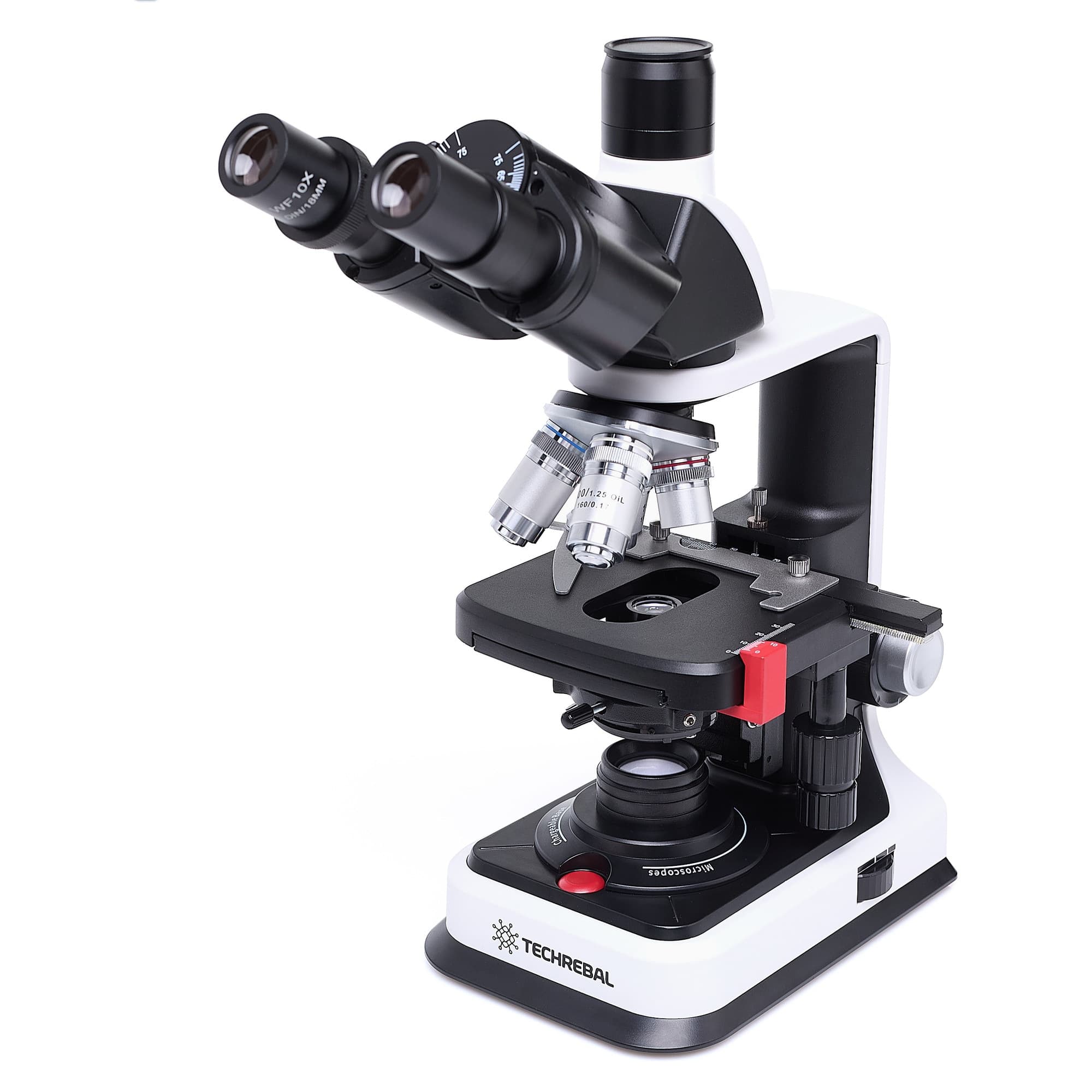 Microscop biologic trinocular TECHREBAL BioVision Pro 1000x, alimentare ...