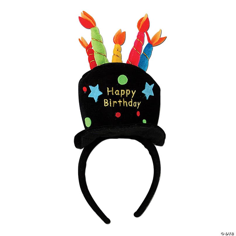 Beistle - Plush Birthday Cake Headband - 12 Pack | Oriental Trading